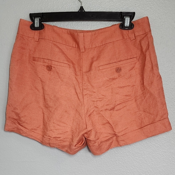 LOFT ORANGE SHORT/ SIZE 4 - Picture 3 of 13
